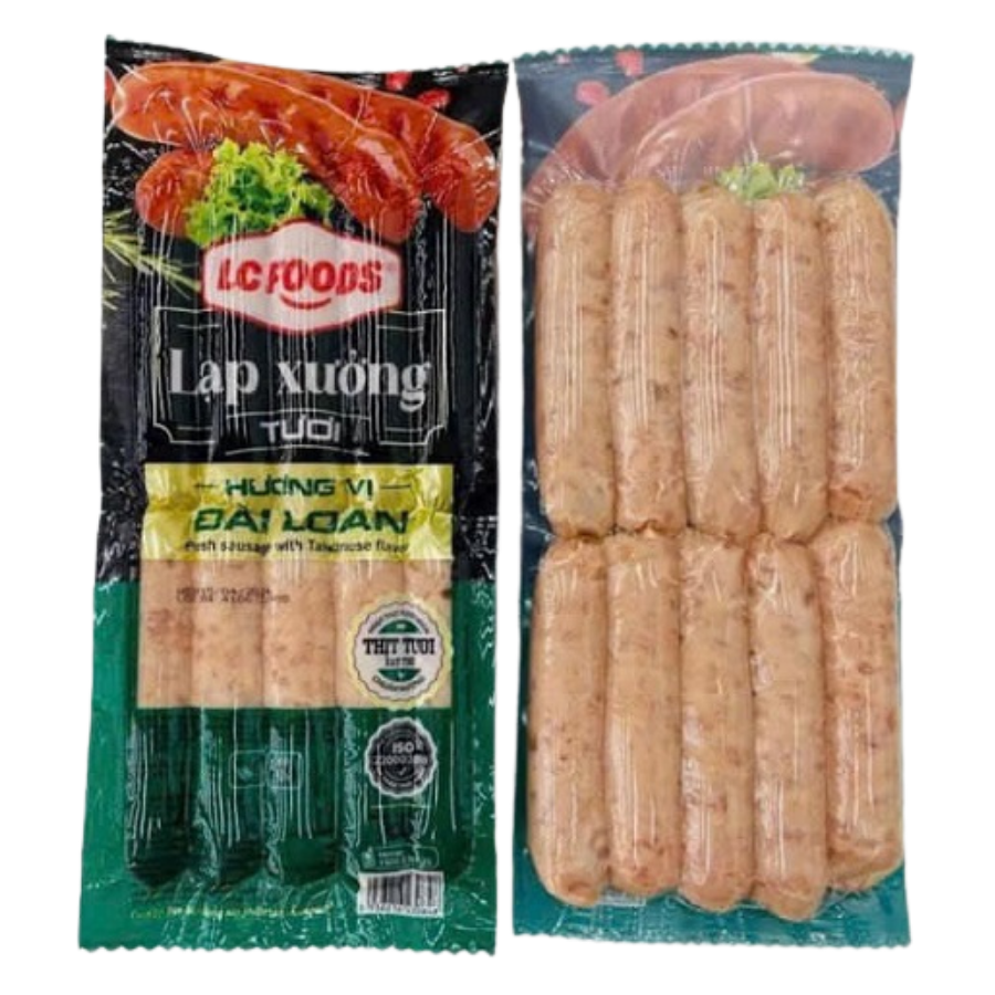 Lạp xưởng tươi vị Đài Loan LC Food gói 700g 1